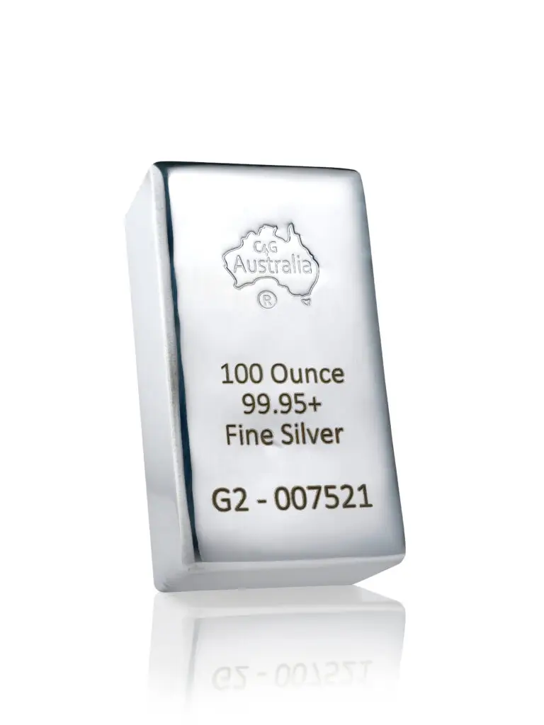 100oz silver c4g cast