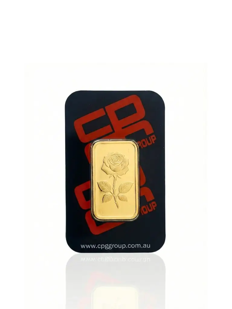 1 oz AU minted rose