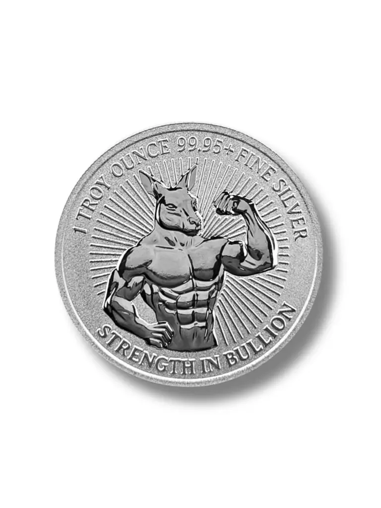 AG 1oz Strength front Silver coin
