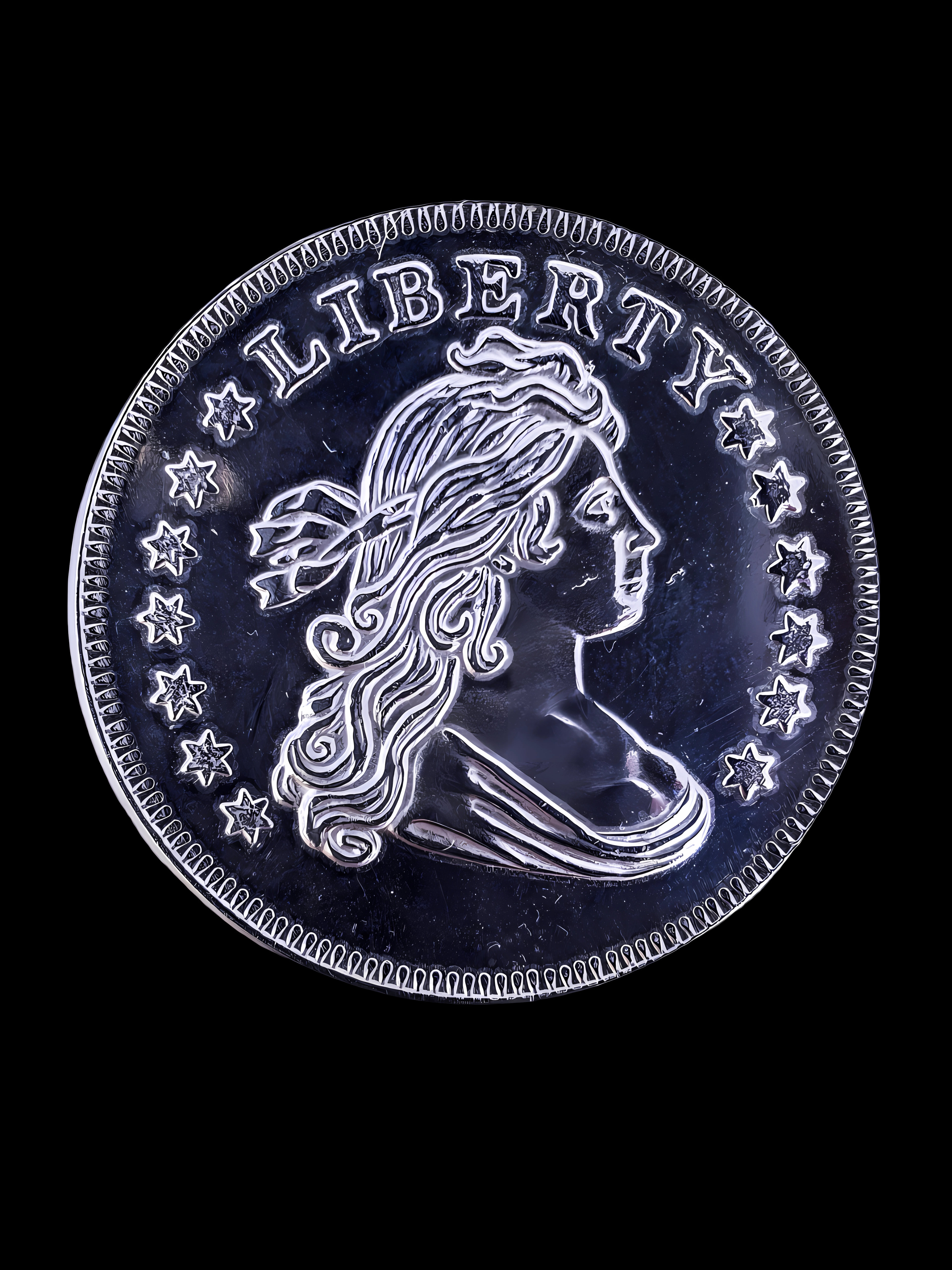 1oz American Eagle Classic Design Vintage Silver Coin