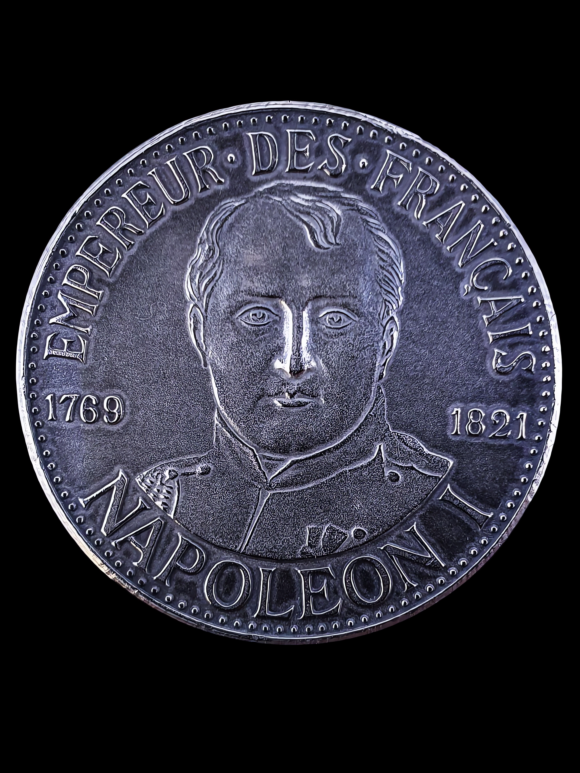 Napoleon I Empereur des Français Silver Medallion