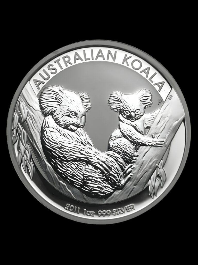 2011 Perth Mint 1 Oz Australian Koala Silver Bullion Coin