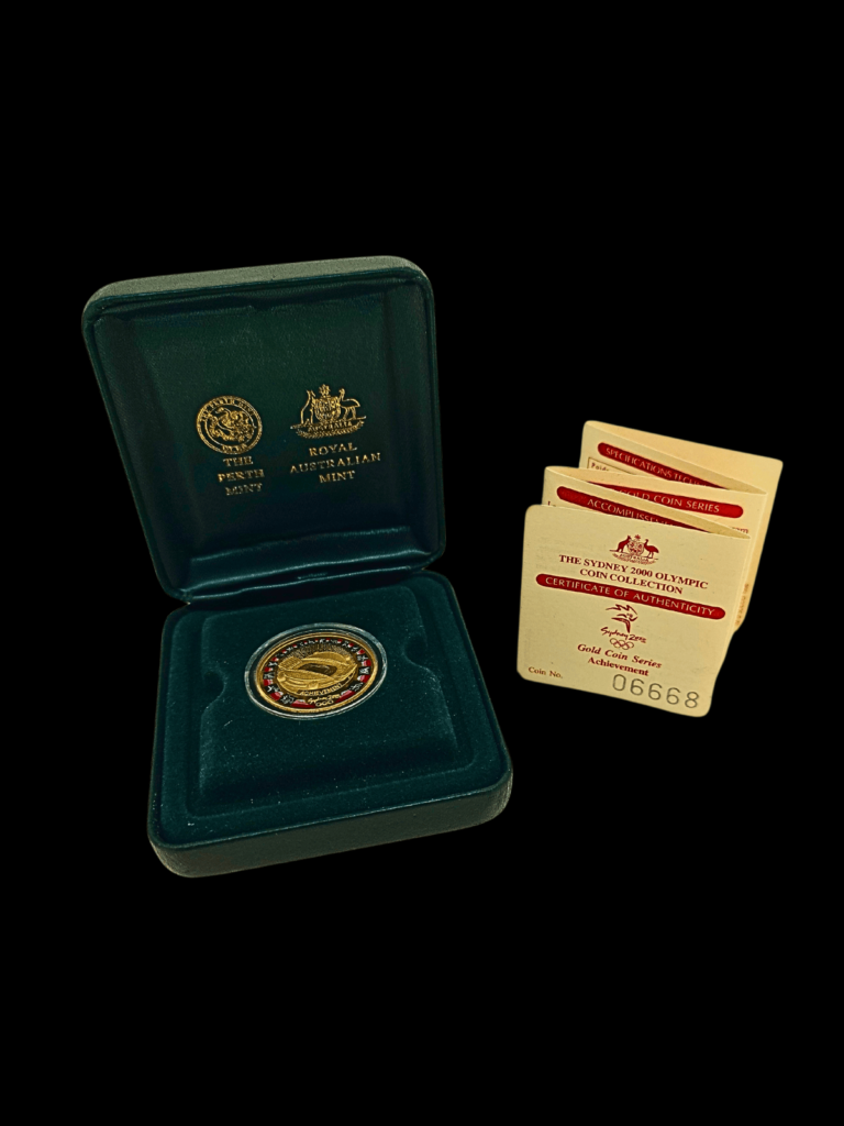 The Sydney 2000 Olympic 24ct Gold Coin Collection, Olympic Stadium / ACHIEVEMENT