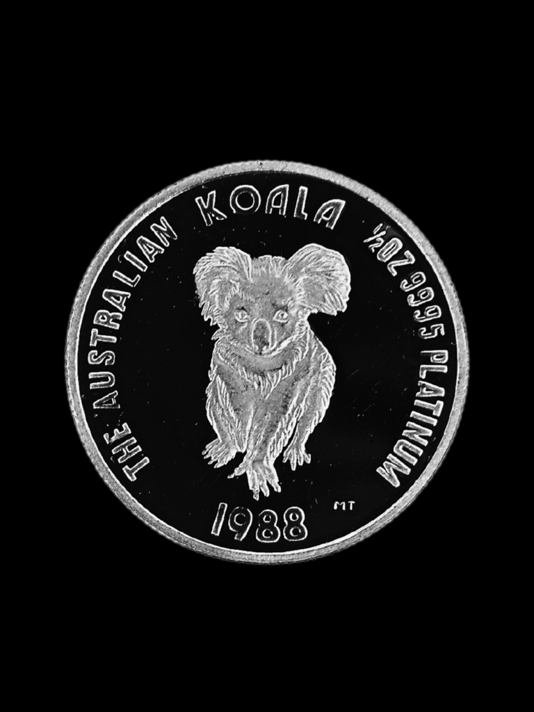 1/2 oz Platinum Coin Koala Perth Mint