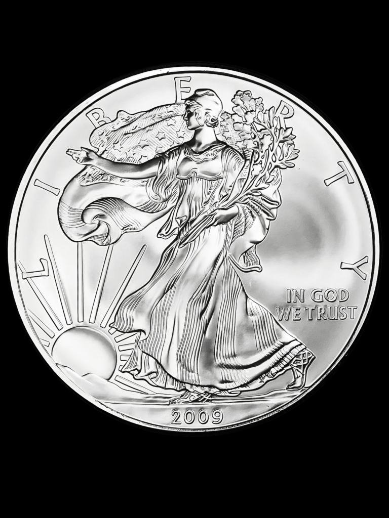 2009 1 oz Walking Liberty American Eagle Silver round