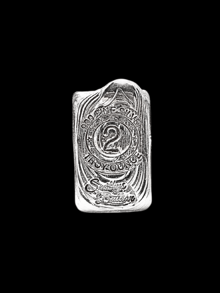 Smithys Bullion 2 oz .999 Fine Silver