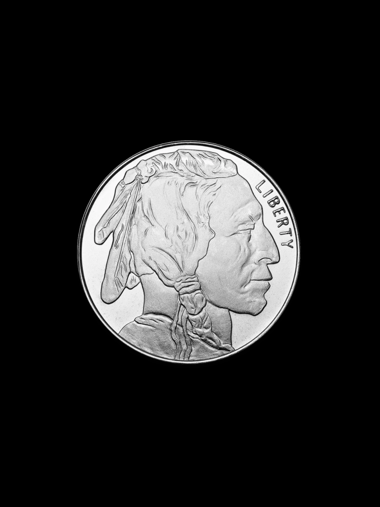 American Silver Buffalo 1 oz Fine Silver Coin Elemental Mint