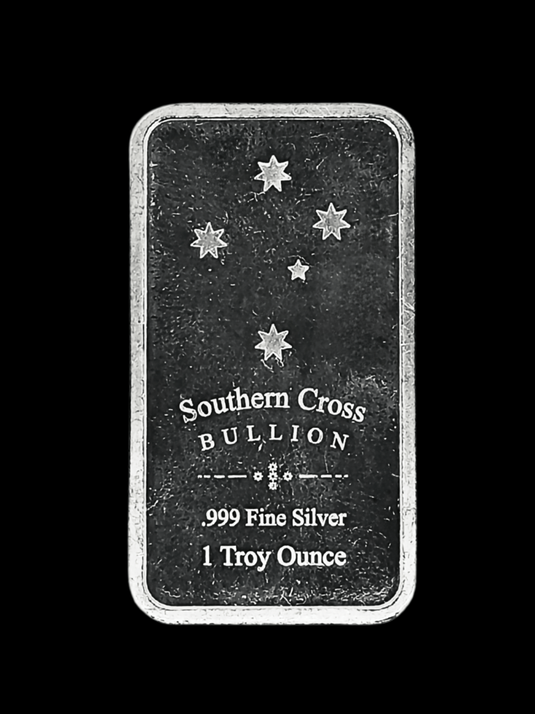 Southern Cross Bullion 1oz 999 Fine Silver Bar