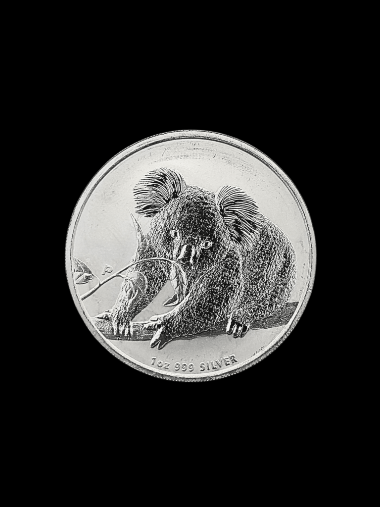 2010 Perth Mint 1 Oz Australian Koala Silver Bullion Coin