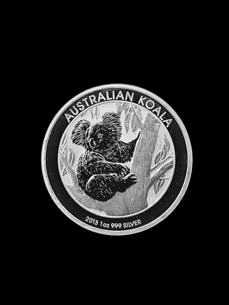 2013 Perth Mint 1 Oz Australian Koala Silver Bullion Coin