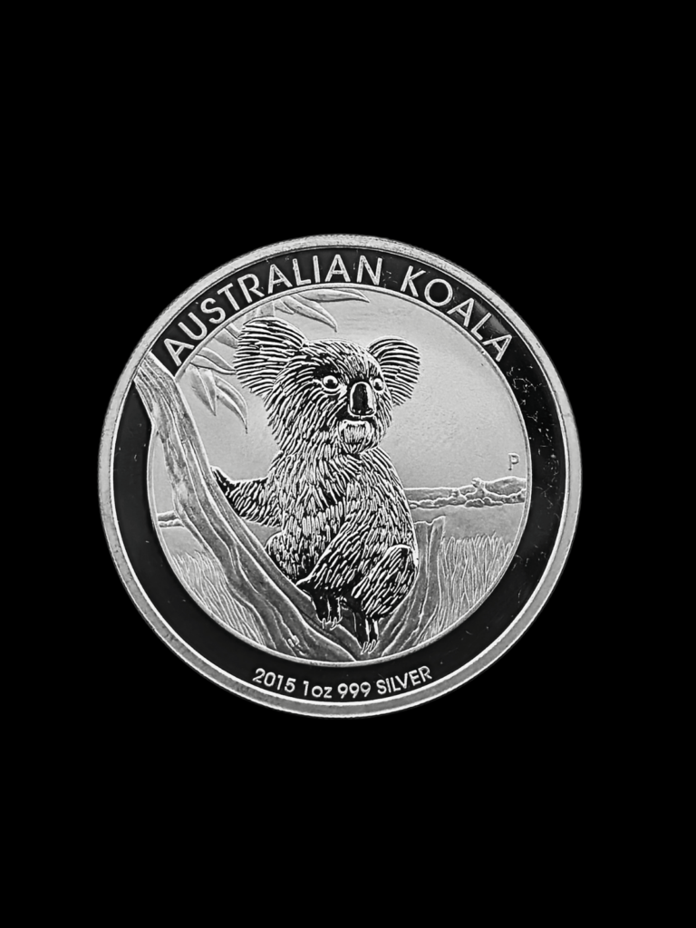 2015 Perth Mint 1 Oz Australian Koala Silver Bullion Coin