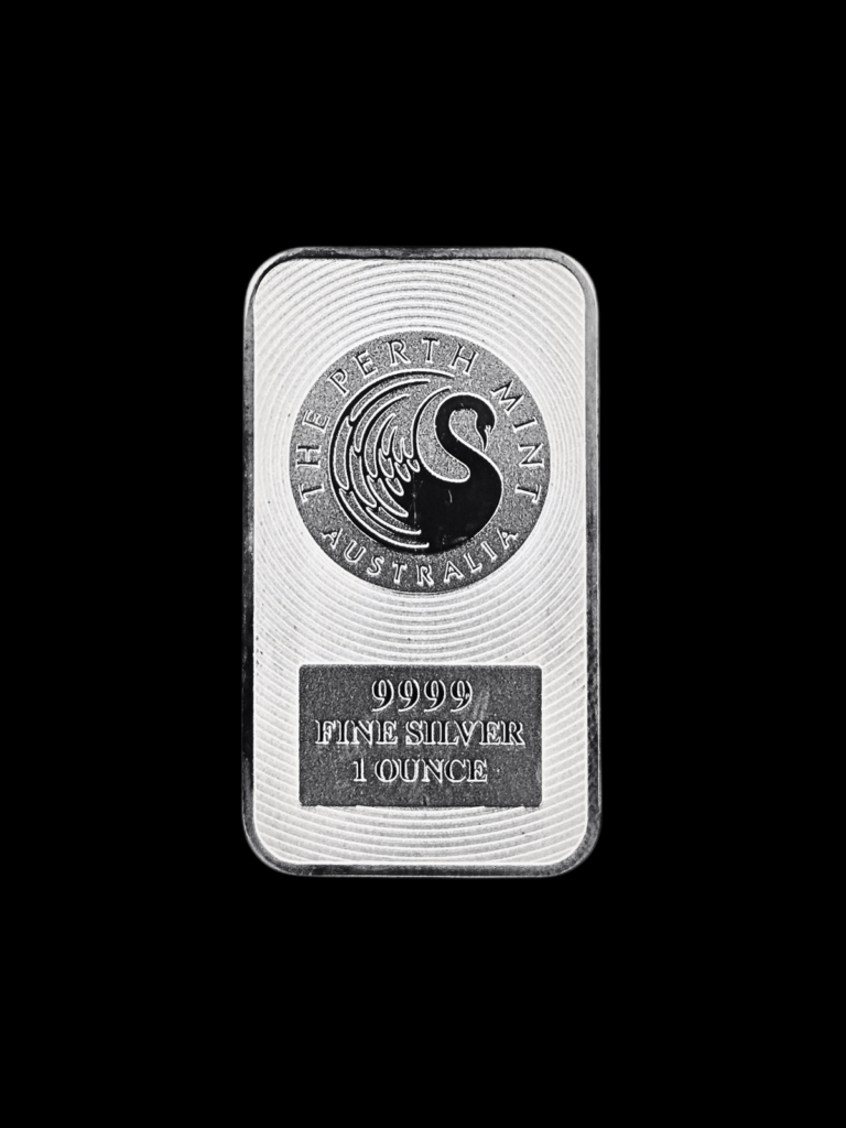 1oz Kangaroo Perth Minted .9999 Fine Silver Bar