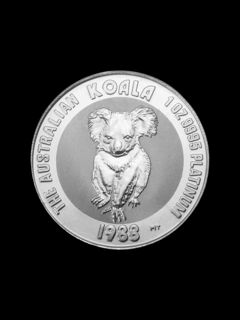 1988 1/10 oz Platinum Coin Koala Perth Mint