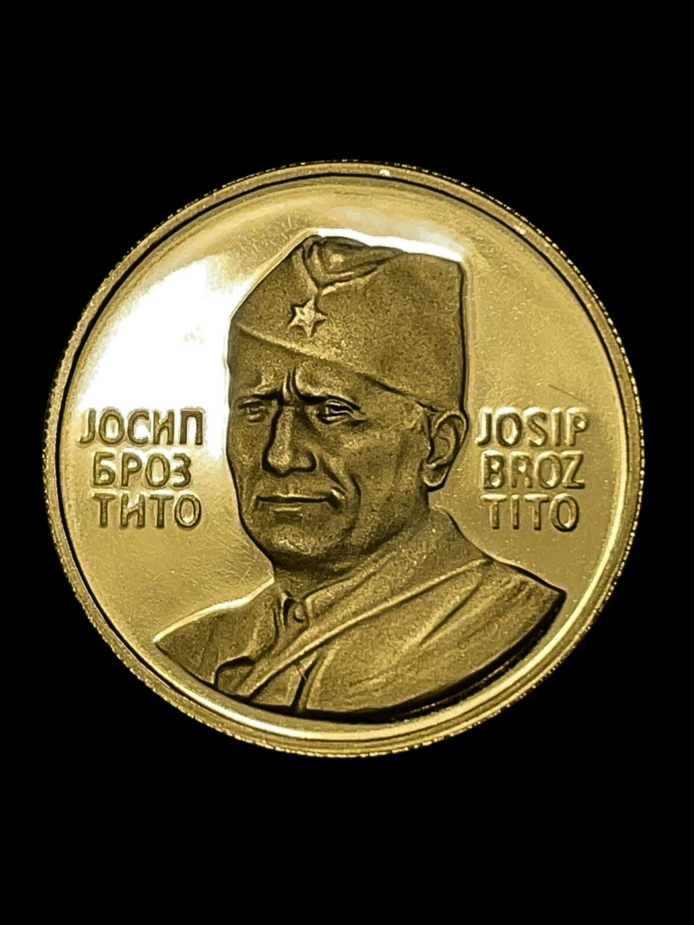 Yugoslavia Gold Medal - Tito 40th Anniv. 2nd AVNOJ Meeting Jajce 1983