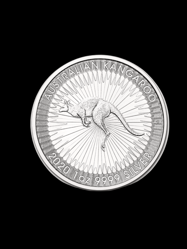 2020 Australia Kangaroo 1 oz .9999 Fine Silver Coin