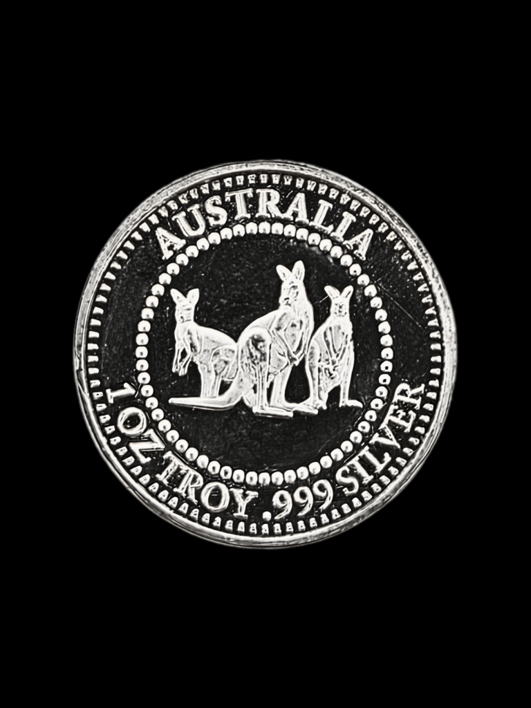 1 oz Australian True Blue Lucky Country .999 Fine Silver Bullion