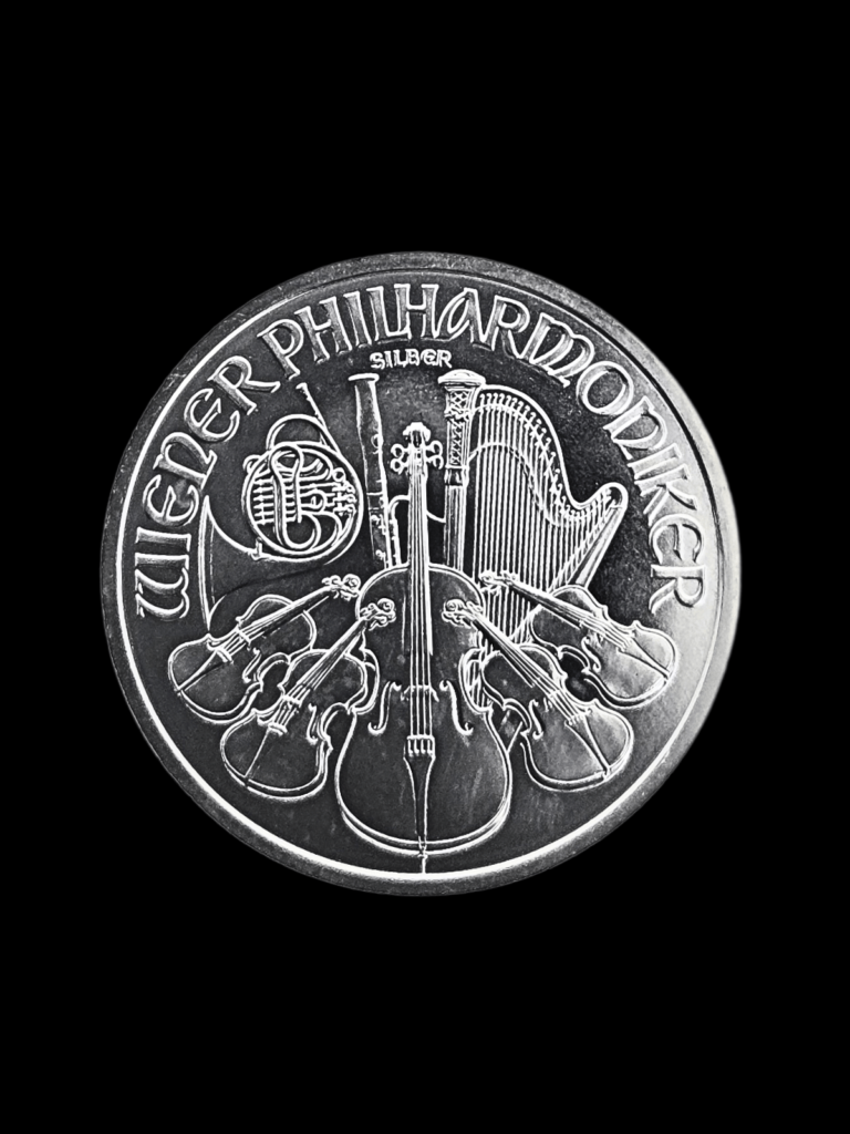 2010 1 oz Vienna Philharmonic .999 Fine Silver Coin