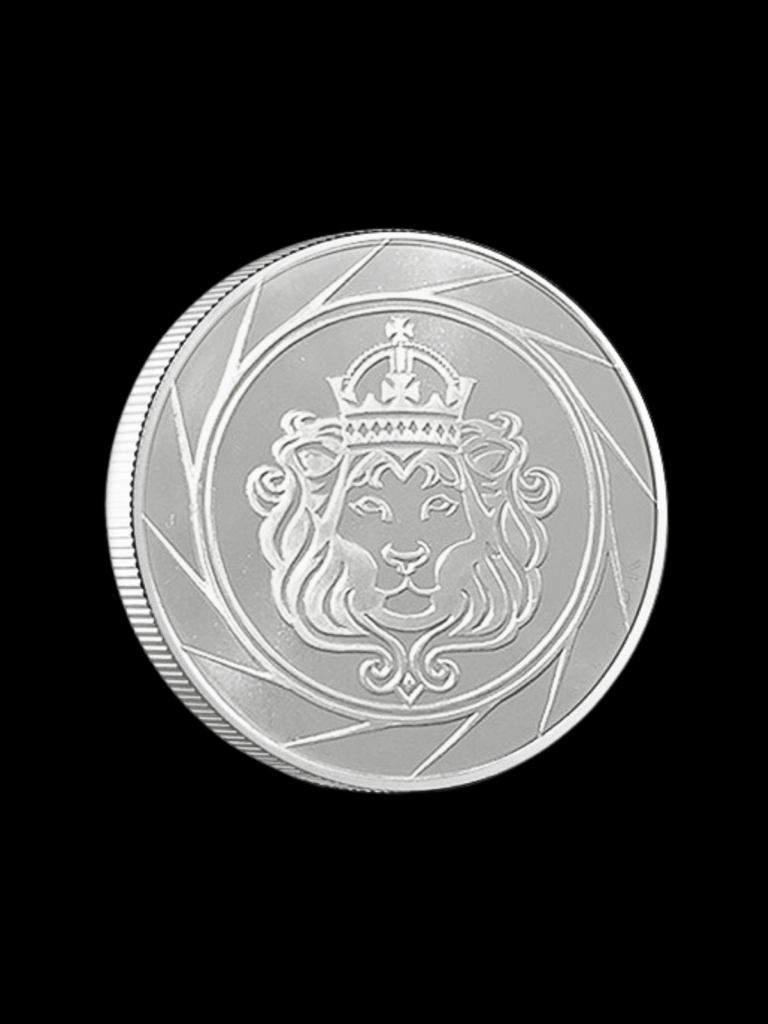 1/2 oz Scottsdale Mint Silver Lion .999 Fine Silver Round