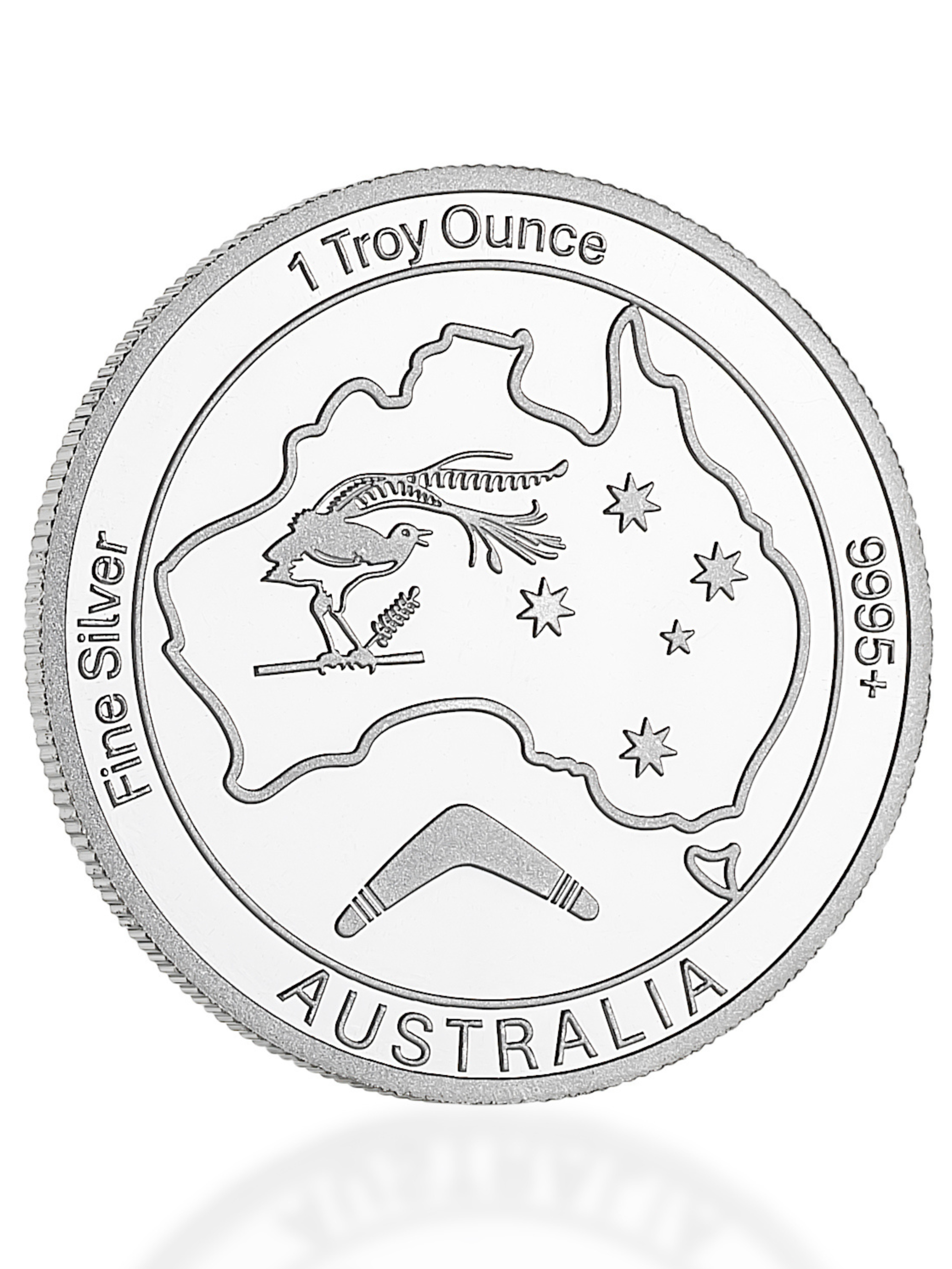 1 Ounce Australiana CPG Silver Round Front 4