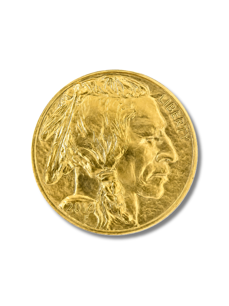 2014 American Gold Buffalo 1 oz Fine Gold Coin American Mint