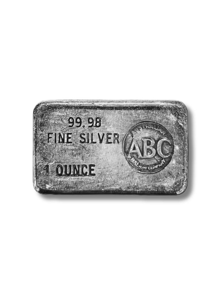1 oz ABC Vintage .9998 Silver Bar