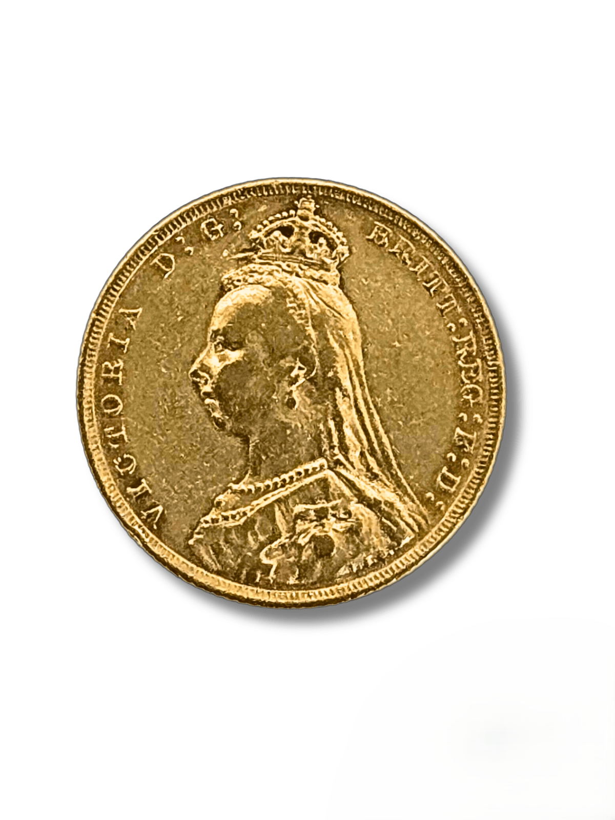 1887 Queen Victoria Jubilee Head Sydney Mint Gold Sovereign