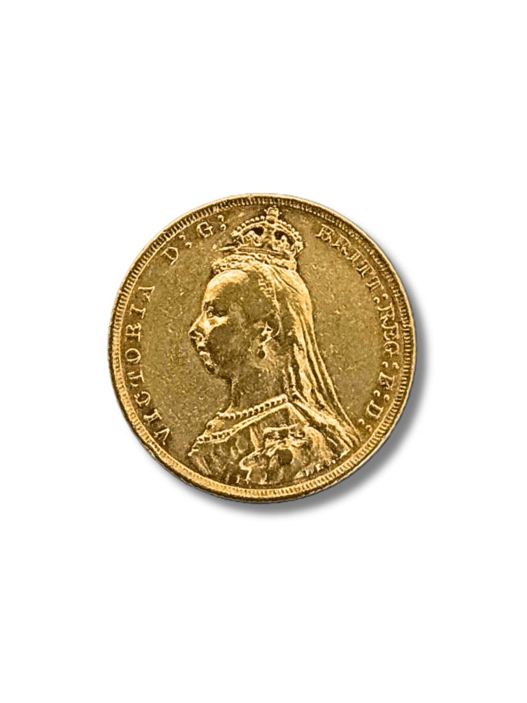 1892 Queen Victoria Jubilee Head Melbourne Mint Gold Sovereign