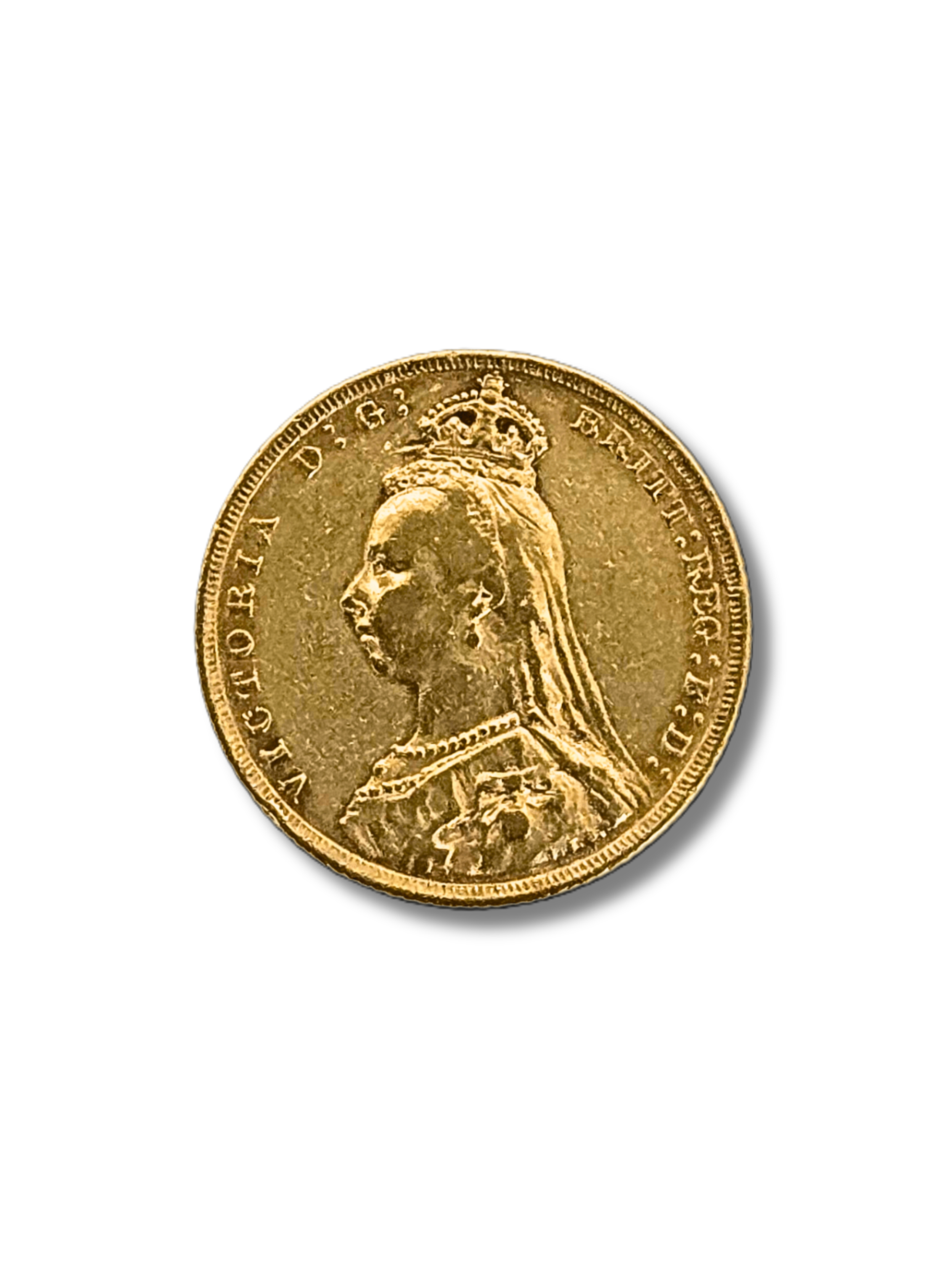 1892 Queen Victoria Jubilee Head Melbourne Mint Gold Sovereign