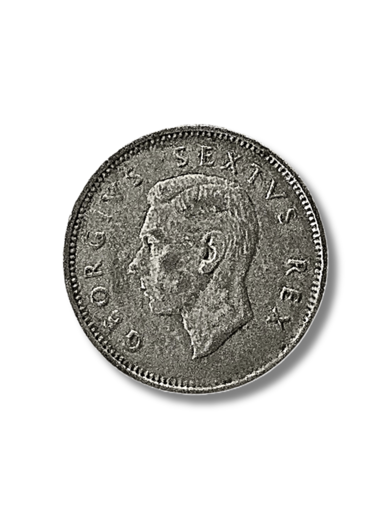 1951 Australia Sixpence King George VI (2)