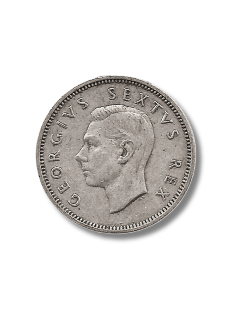 1952 South African One Shilling – King George VI (2)