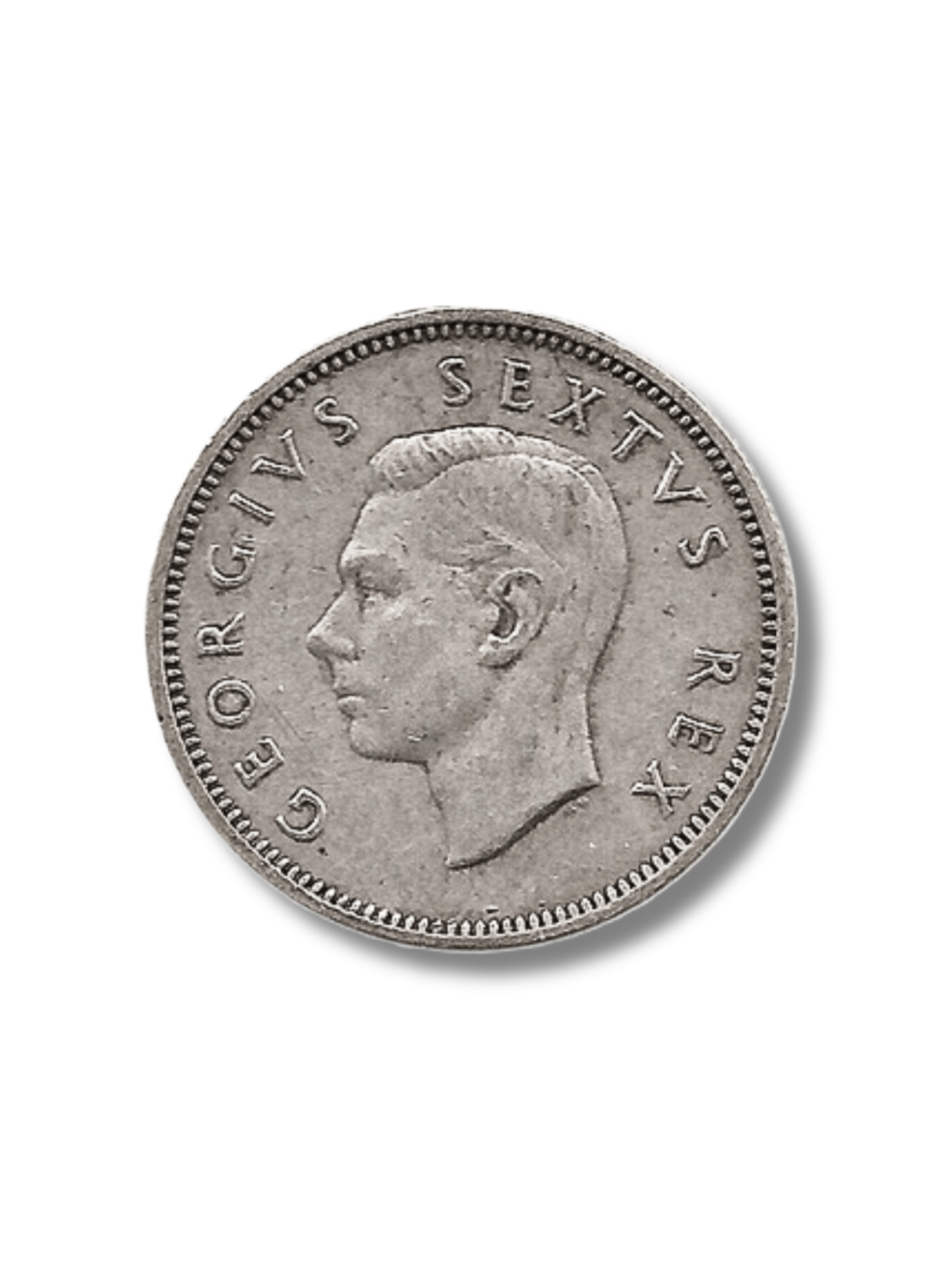 1952 South African One Shilling – King George VI (2)