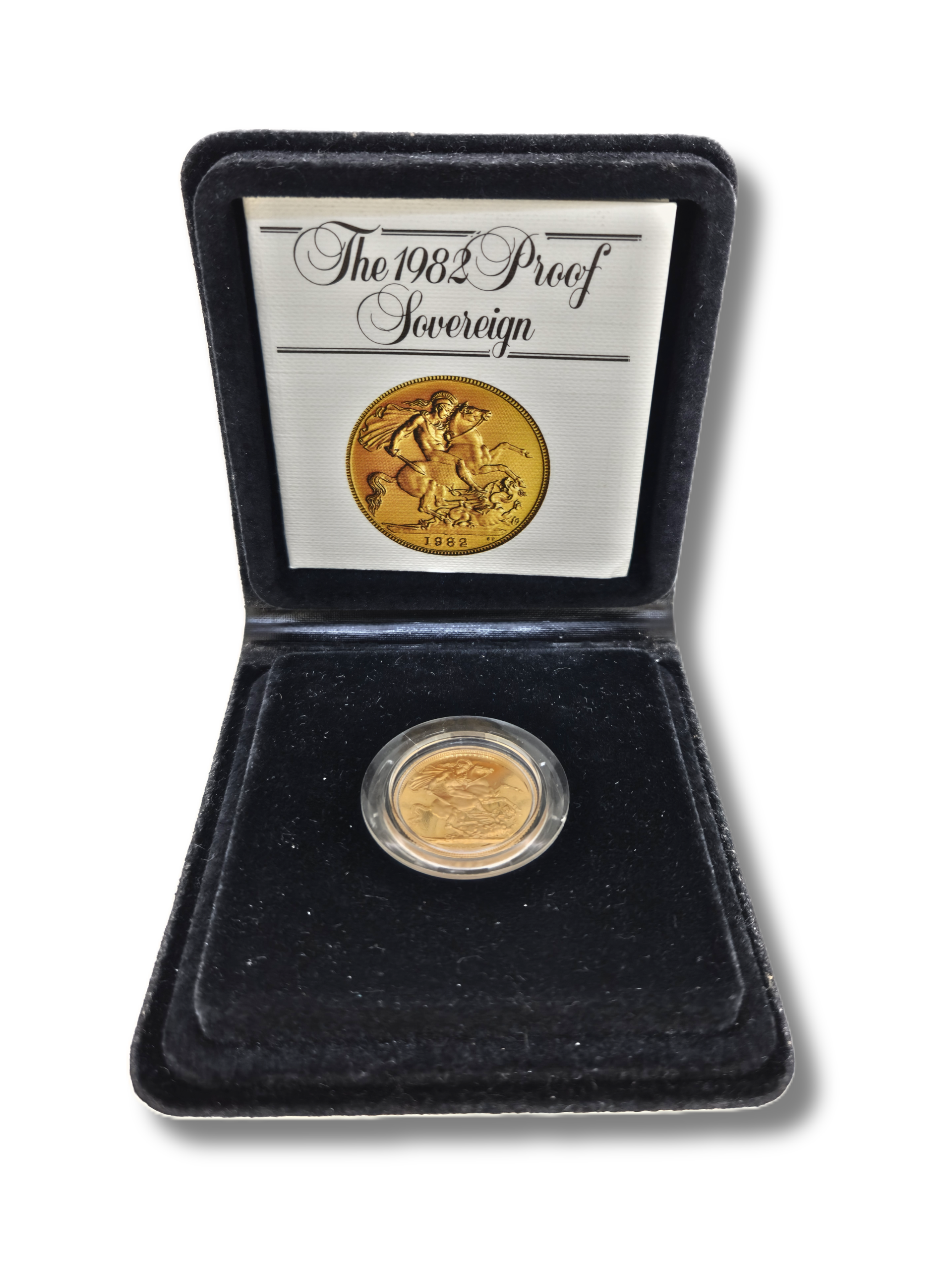 1982 Royal Mint Proof Sovereign – Elizabeth II (2)