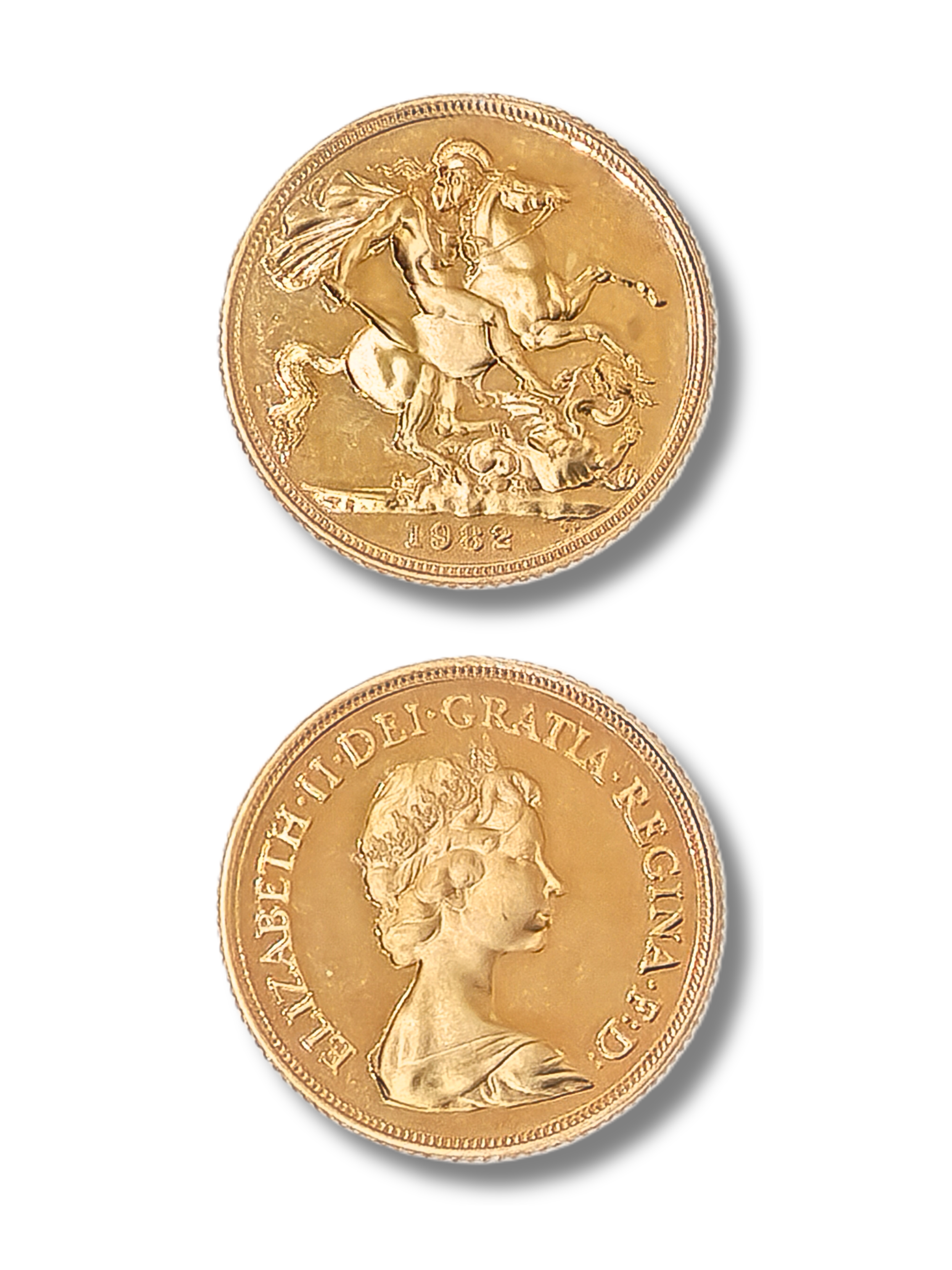 1982 Royal Mint Proof Sovereign – Elizabeth II (4)