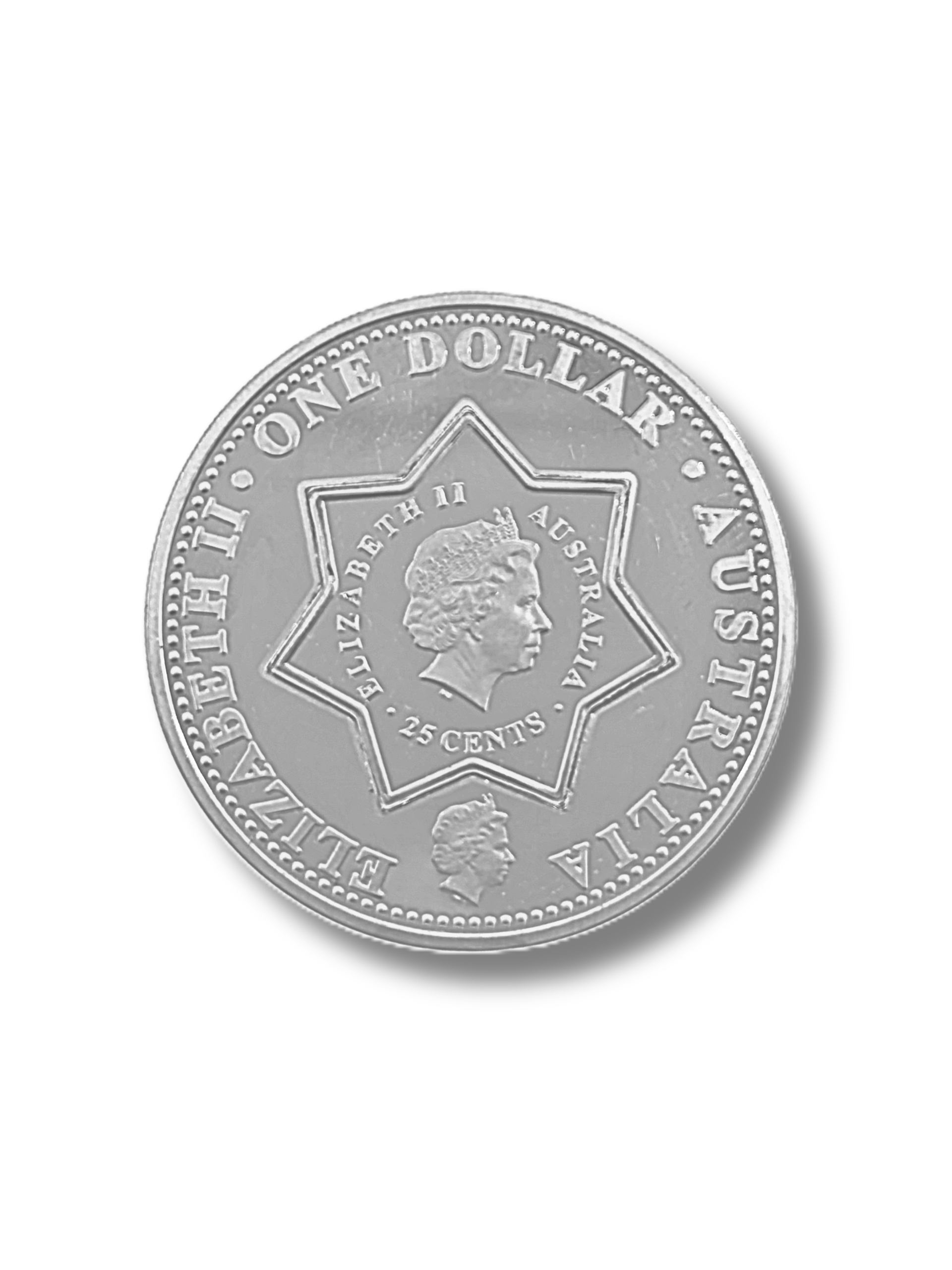 2001 Centenary of Federation Holey Dollar & Dump Silver Proof Coin (4)