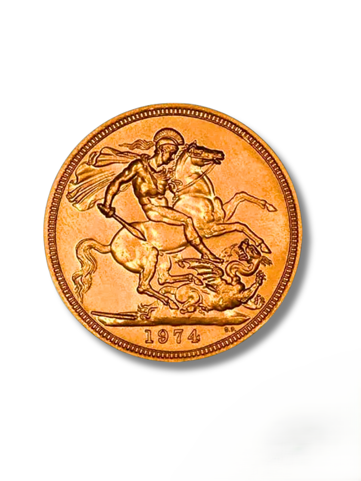 1974 Queen Elizabeth II Royal Mint Gold Sovereign