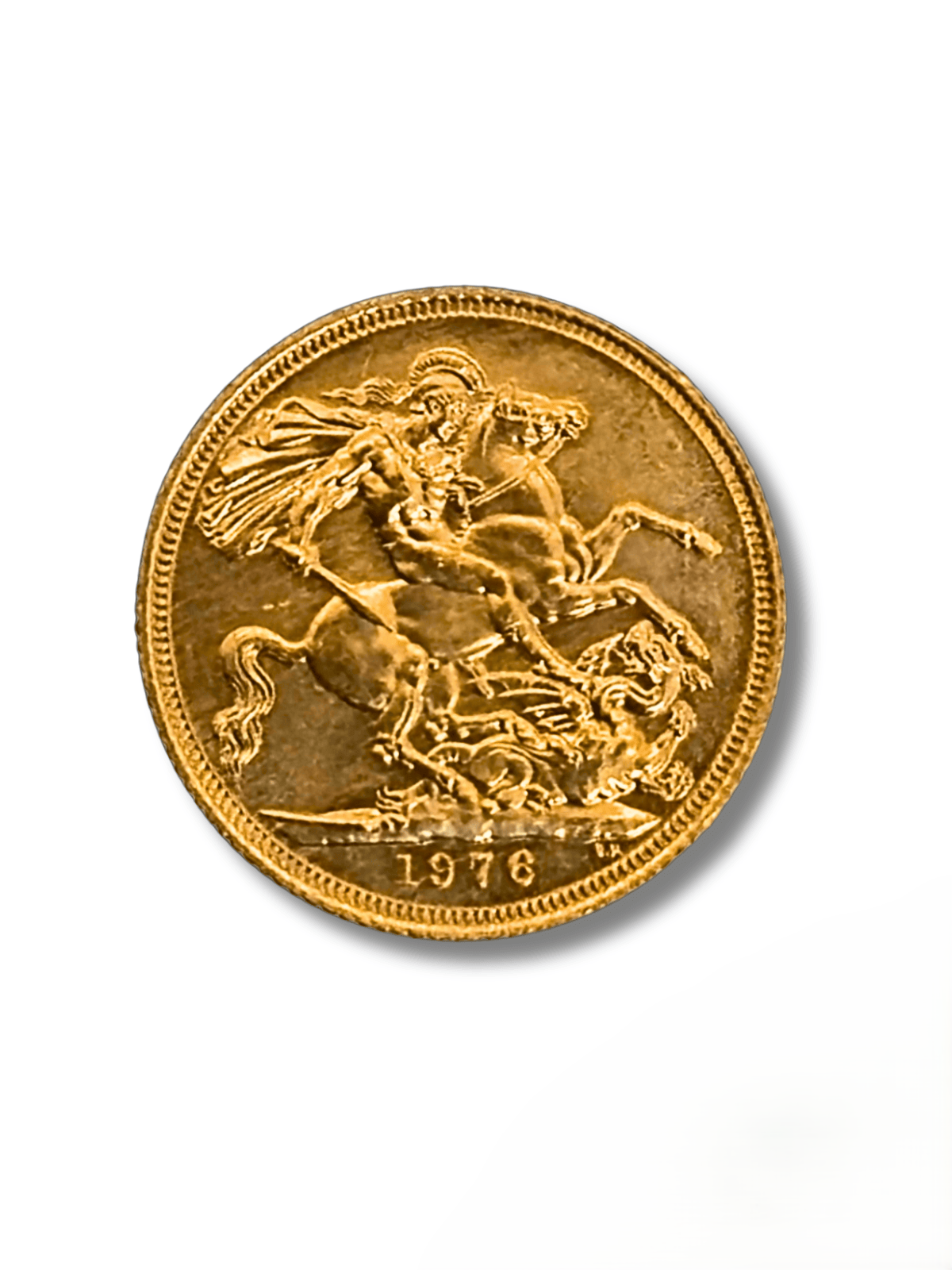 1976 Queen Elizabeth II Royal Mint Gold Sovereign